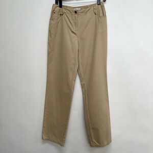 Charter Club Katherine Fit Women's Full Length Pants 8 Petite Beige Khaki NWT